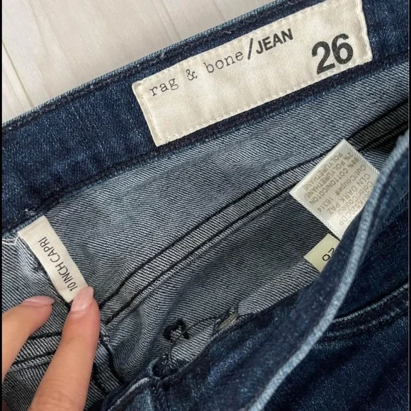 Rag & Bone High Rise Capri - Picture 4 of 5